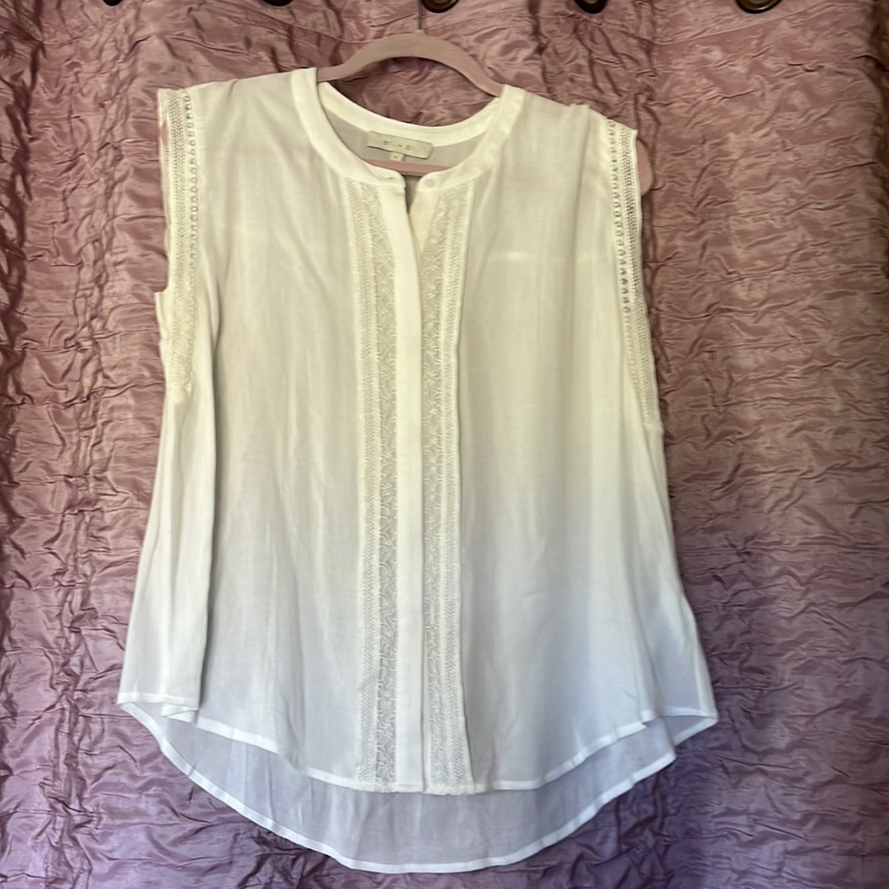 NWT creamy lace blouse from Anthropology